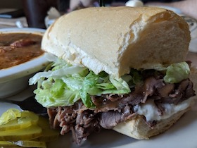 Liuzza's by the Track - Breathtaking Roast Beef PoBoy